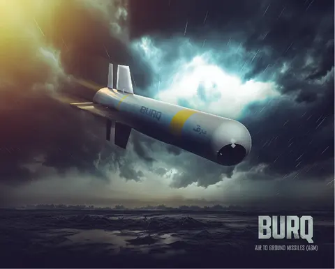 Burq air-to-ground missile, Laser-guided air-to-ground missile family, Munitions