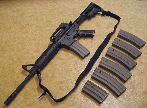 Bushmaster XM15-E2S rifle, Semi-automatic rifle, Infantry Weapons