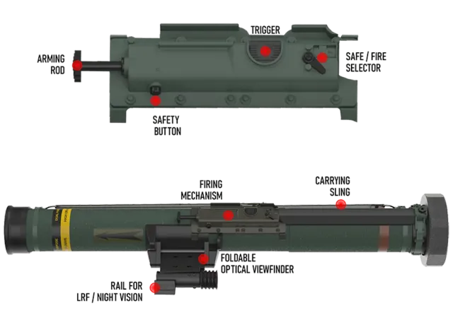 C90-CR-FIM (M3.5) smoke munition, Smoke 90 mm munition, Munitions - view 3