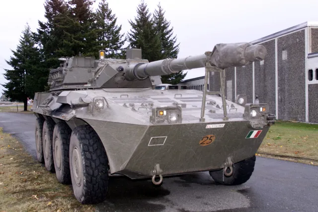 Centauro B1, 8x8 wheeled tank destroyer, Armored Vehicles - view 1