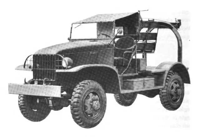 Chevrolet G506, 1.5-ton 4x4 military truck series, Support Equipment - view 2