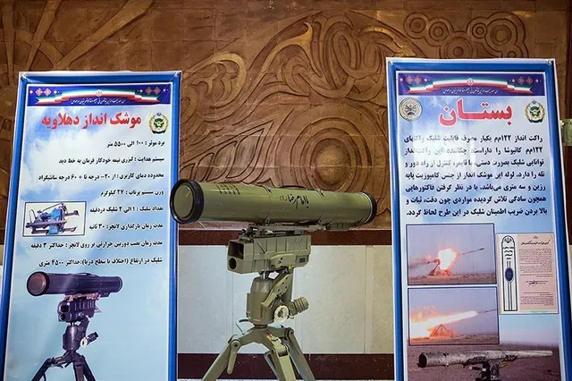 Dehlaviyeh anti-tank guided missile, Laser-guided anti-tank guided missile, Infantry Weapons - view 1