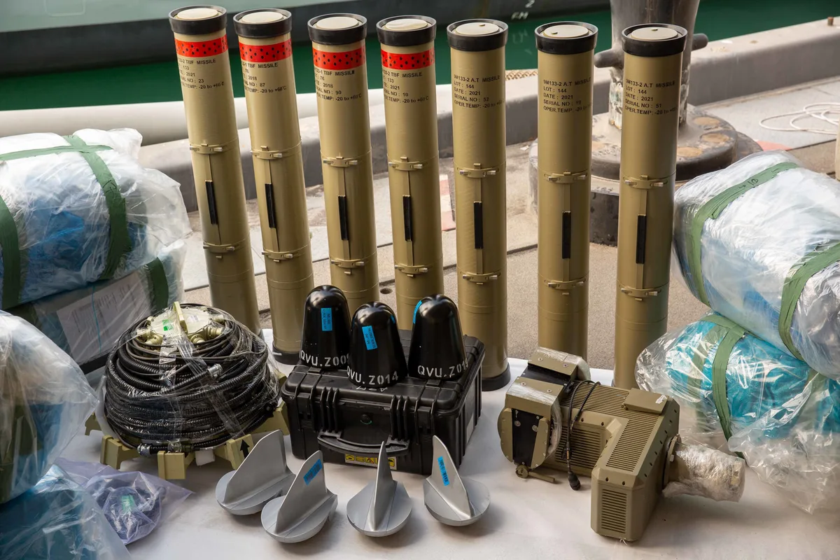 Dehlaviyeh anti-tank guided missile, Laser-guided anti-tank guided missile, Infantry Weapons