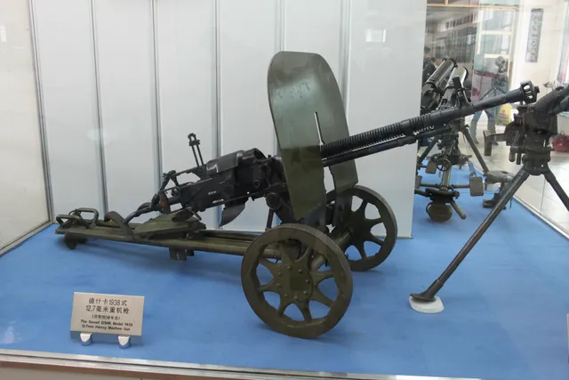 DShKM heavy machine gun, 12.7 mm heavy machine gun, Infantry Weapons - view 1