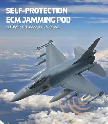 Elta ELL-8222 ECM pod, Electronic countermeasures pod, Electronic Warfare
