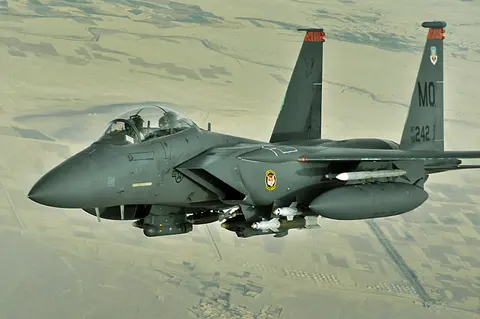F-15E Strike Eagle, Dual-role strike fighter, Aircraft & UAVs