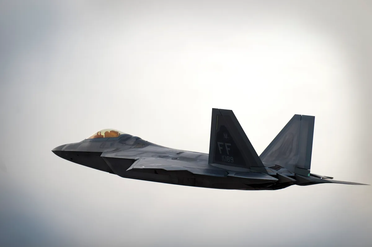 F-22 Raptor, Fifth-generation stealth air-superiority fighter, Aircraft & UAVs - Operation Inherent Resolve