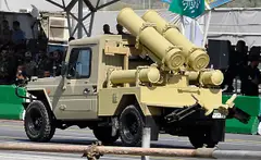 Falaq-2 rocket, Unguided spin-stabilized artillery rocket, Munitions