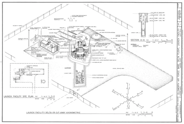 Fixed launch facility, Fixed silo launcher, Support Equipment - view 2
