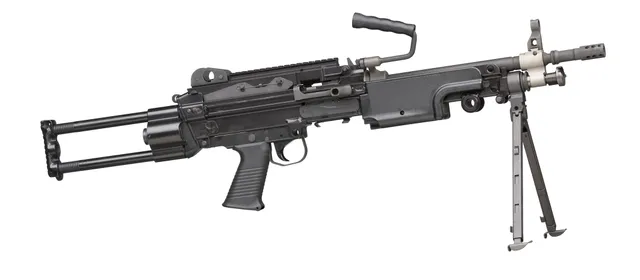 FN Minimi light machine gun, 5.56x45mm NATO light machine gun, Infantry Weapons - view 1