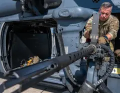 GAU-18/A machine gun, .50 caliber helicopter machine gun, Infantry Weapons