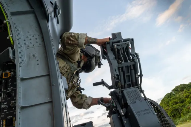 GAU-18/A machine gun, .50 caliber machine gun, Infantry Weapons - view 1