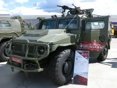 GAZ Tigr, 4x4 armored utility and infantry mobility vehicle, Armored Vehicles
