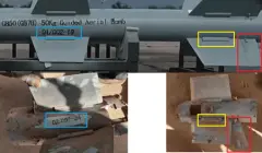 GB50A guided bomb, Guided aerial bomb, Munitions