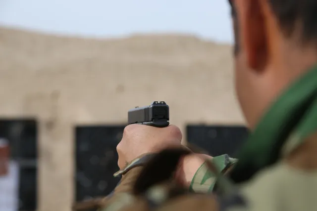 Glock 19 pistol, Compact 9 mm semiautomatic pistol, Infantry Weapons - view 2