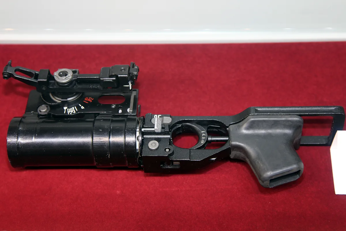 GP-25 Kostyor, 40 mm under-barrel grenade launcher, Infantry Weapons