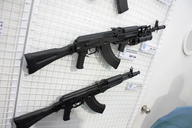 GP-34 underbarrel grenade launcher, 40 mm underbarrel grenade launcher, Infantry Weapons - view 2