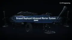 Ground Deployed Advanced Mortar System (GDAMS), Vehicle-mounted 81 mm and 120 mm advanced mortar system, Artillery