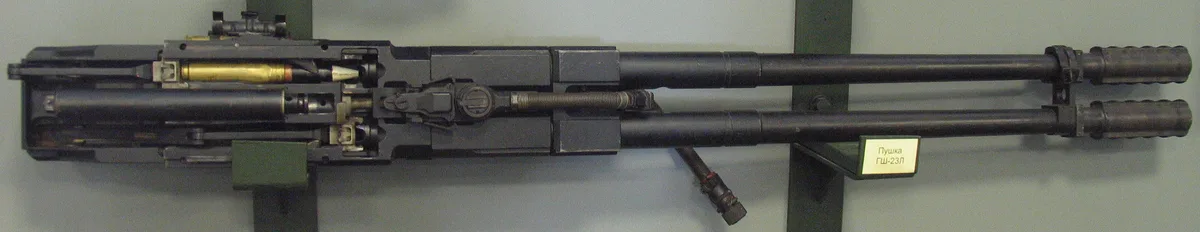 GSh-23L cannon, Twin-barrel 23 mm aircraft cannon, Aircraft & UAVs