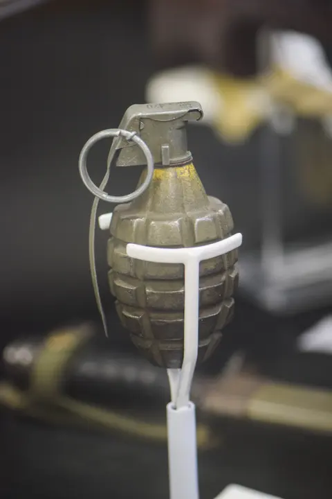 Hand grenade, Hand-thrown explosive grenade family, Munitions