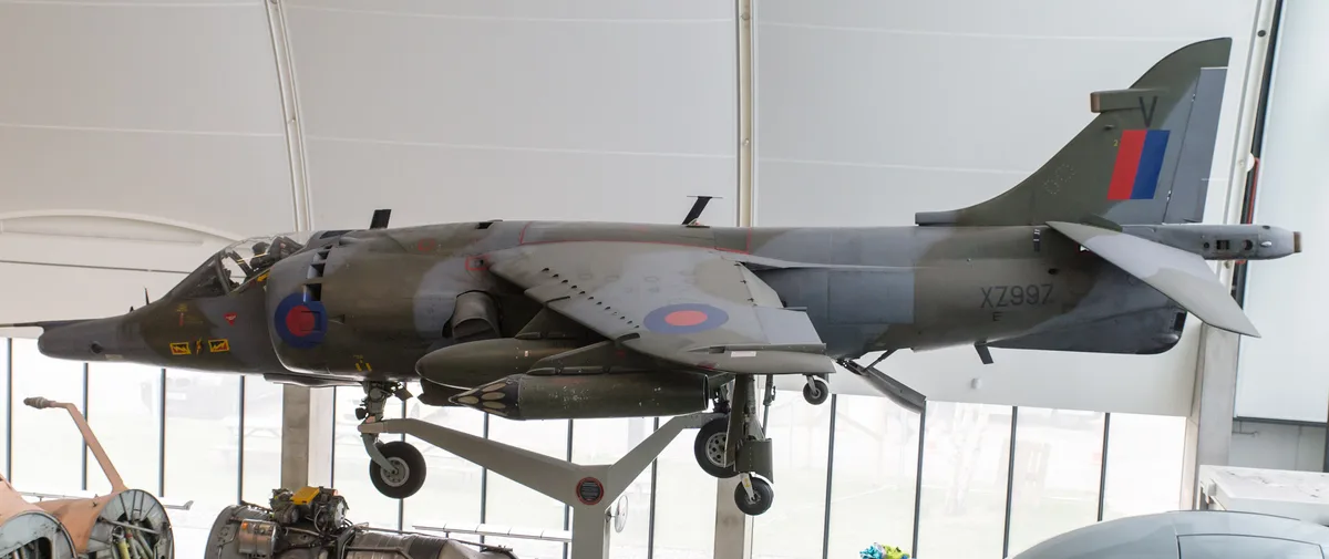 Harrier GR3, Strike aircraft, Aircraft & UAVs