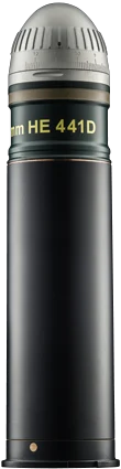HE 441D/441D RS, 84 mm high-explosive anti-personnel round, Munitions