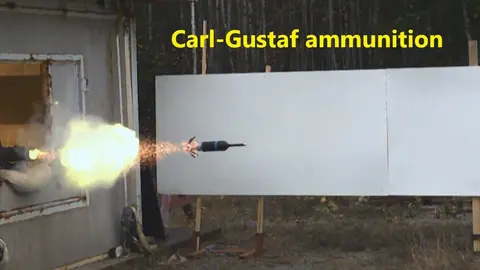 HEAT 655 CS, 84 mm confined-space anti-armour round, Munitions