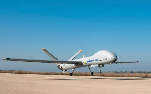 Hermes 900 unmanned aircraft, Medium-altitude long-endurance UAV, Aircraft & UAVs - view 1