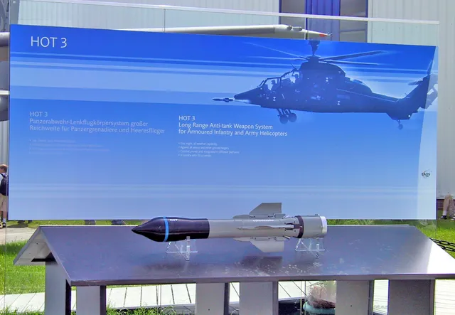 HOT anti-tank guided missile, Anti-tank guided missile, Munitions - view 1