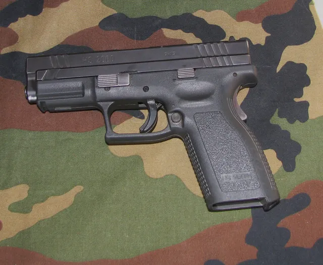 HS-9 pistol, 9x19 mm semi-automatic pistol, Infantry Weapons - view 3