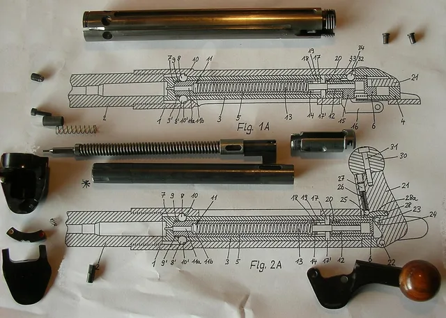 Hunting rifle, Civilian shoulder-fired rifle, Infantry Weapons - view 3