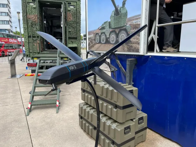 HX-2, AI-enabled loitering munition / strike drone, Aircraft & UAVs - view 2