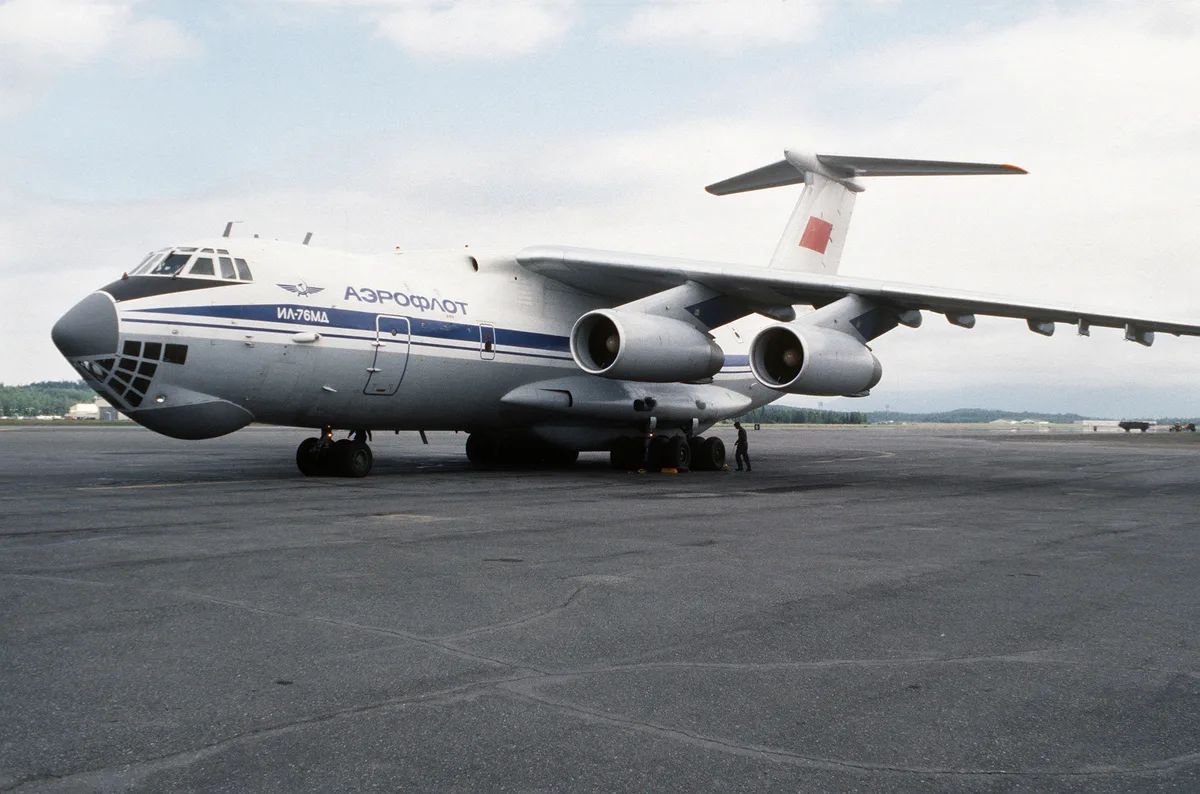 Il-76, Heavy military transport aircraft, Support Equipment - 2014 Russia-Ukraine War