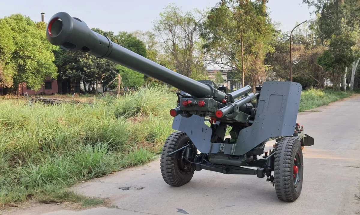 Indian Field Gun, 105 mm towed field gun family, Artillery