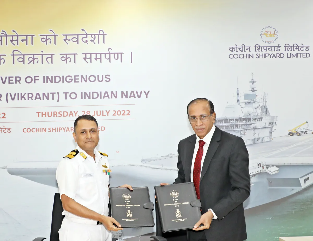INS Vikrant, Aircraft carrier, Naval Systems
