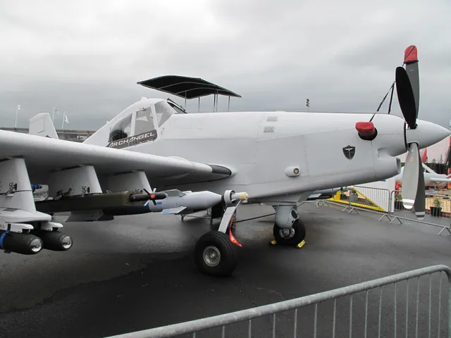 IOMAX Archangel, Armed surveillance and light attack turboprop aircraft, Aircraft & UAVs - view 3