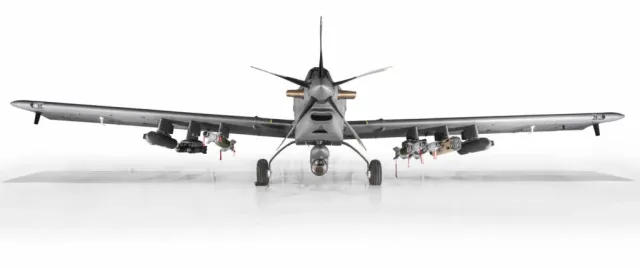 IOMAX Archangel, Armed surveillance and light attack turboprop aircraft, Aircraft & UAVs - view 1