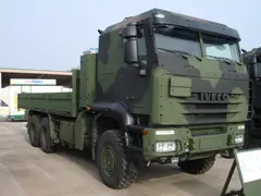IVECO 6x6 heavy off-road cab chassis, 6x6 heavy off-road commercial cab chassis launcher base, Support Equipment