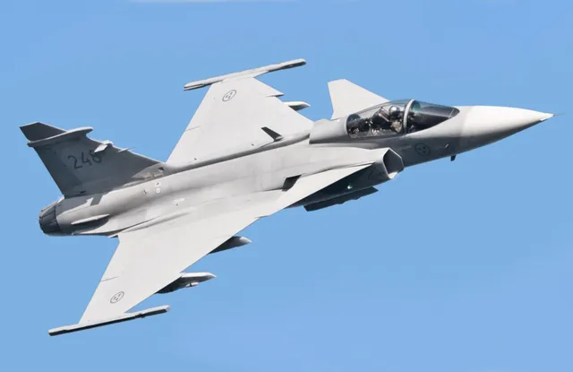 JAS 39 Gripen, Single-engine multirole fighter aircraft, Aircraft & UAVs - view 3