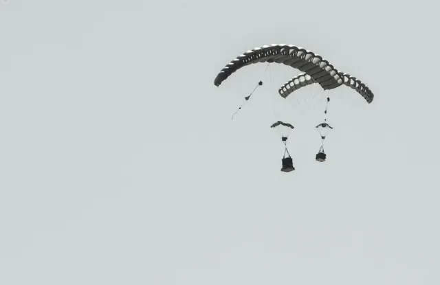 Joint Precision Air Drop System, GPS-guided airdrop system with steerable parachute bundles, Support Equipment - view 3