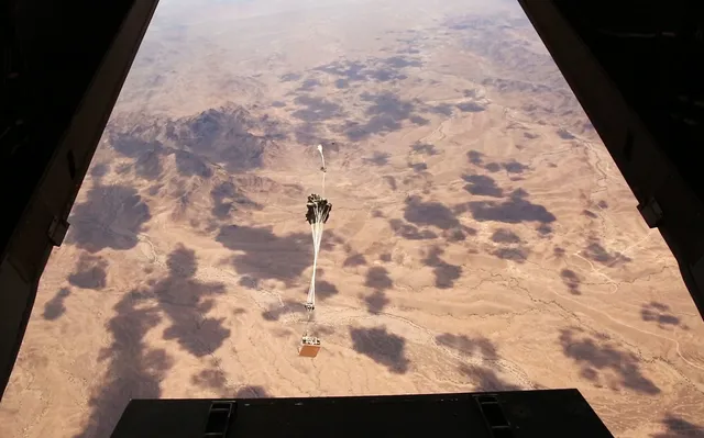 Joint Precision Air Drop System, GPS-guided airdrop system with steerable parachute bundles, Support Equipment - view 4