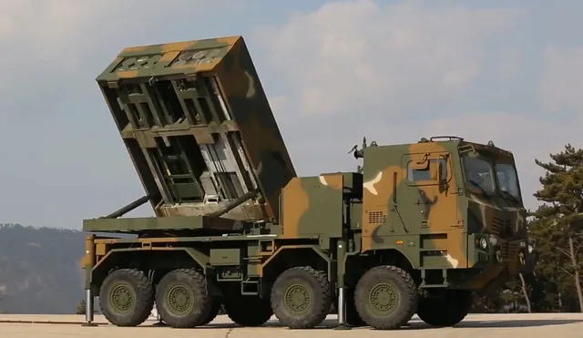 K239 Chunmoo, Wheeled multiple rocket launcher system, Artillery - view 2