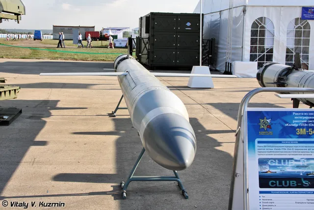 Kalibr, Sea-launched cruise missile family, Munitions - view 1