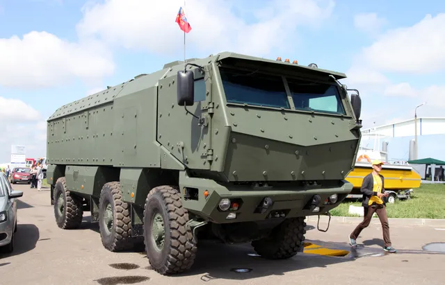 KamAZ-63968 Typhoon-K, 6x6 mine-resistant armored personnel carrier, Armored Vehicles - view 1