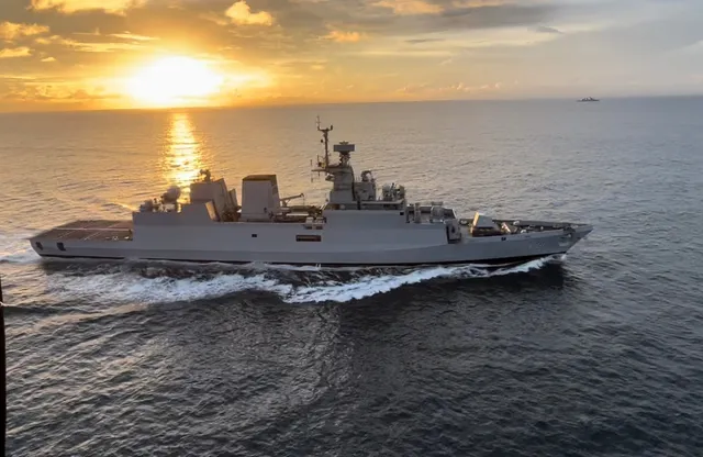 Kamorta-class corvette, Project 28 anti-submarine warfare stealth corvette, Naval Systems - view 1