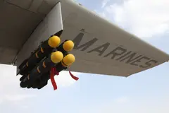 KC-130J Hercules, Marine Corps tanker-transport aircraft with former Harvest HAWK armed mission kit, Aircraft & UAVs