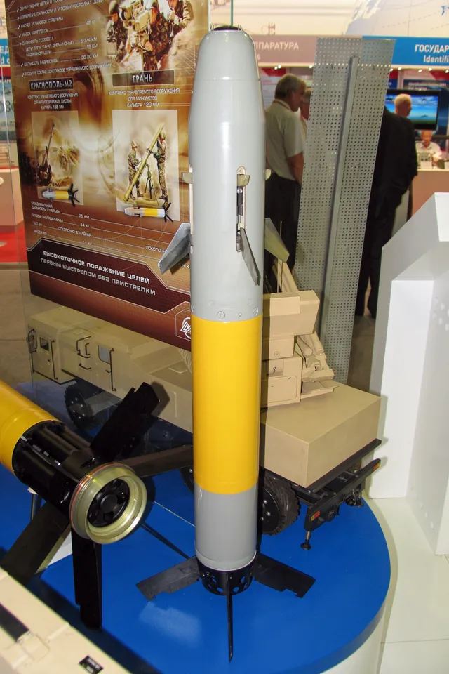 KM-8 Gran, 120 mm guided mortar round, Munitions - view 1