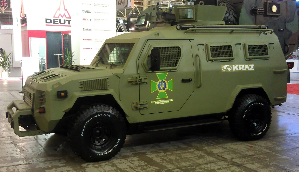 KrAZ Cobra, 4x4 light armored personnel carrier / infantry mobility vehicle, Armored Vehicles