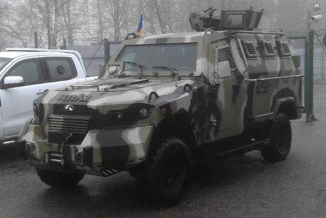 KrAZ Cougar, 4x4 light armored personnel carrier, Armored Vehicles - view 3