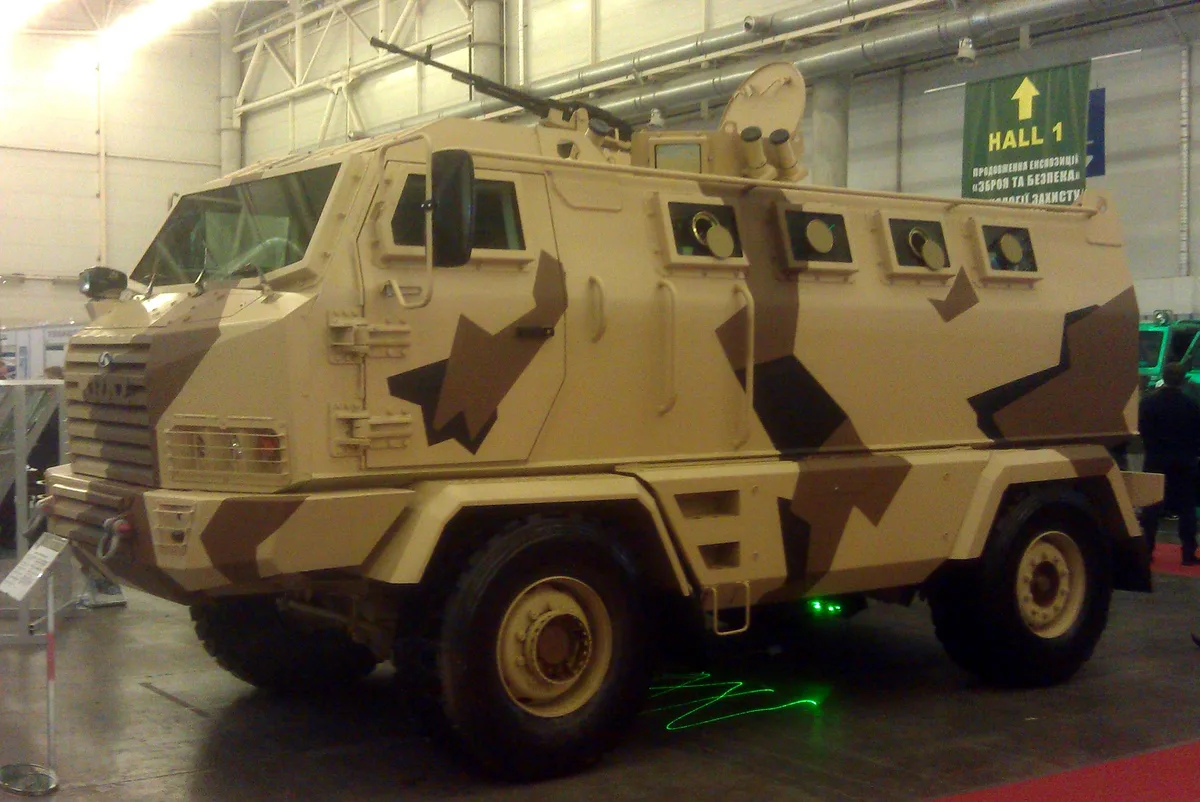 KrAZ Hulk, 4x4 MRAP / armored personnel carrier, Armored Vehicles